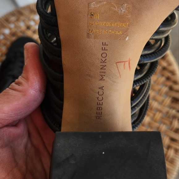 Rebecca Minkoff Calanthe Strappy Heeled‎ Sandal - Picture 5 of 8